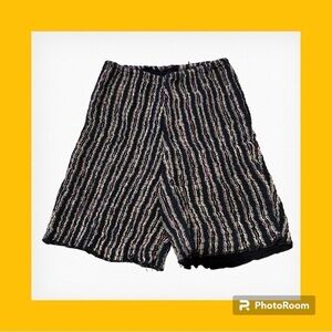 Free People High Waisted Striped Shorts XS
